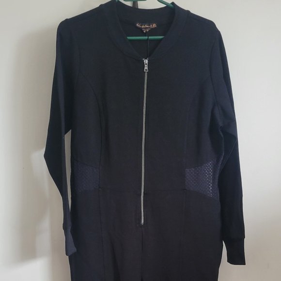 Nadia Alboulhosn black jumpsuit size 16 - Picture 1 of 5